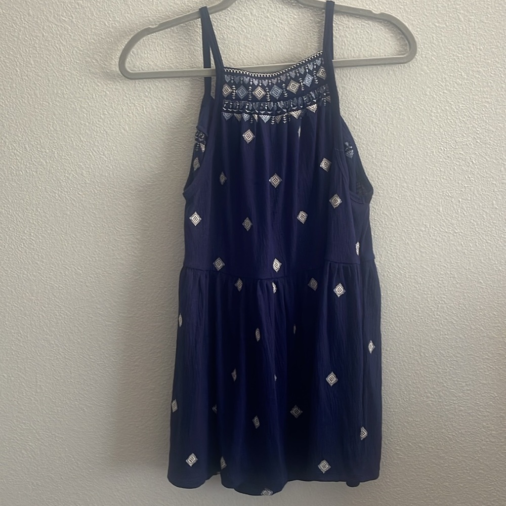 Torrid Blue Tank Top - Picture 2 of 7